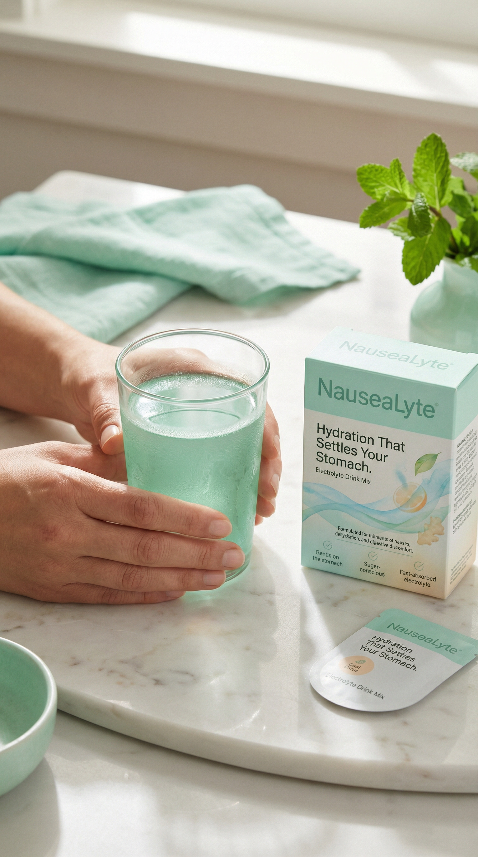 Instant relief with NauseaLyte